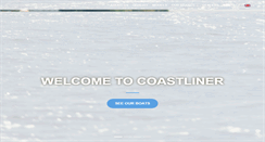 Desktop Screenshot of coastliner-boats.com