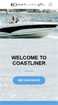 Mobile Screenshot of coastliner-boats.com